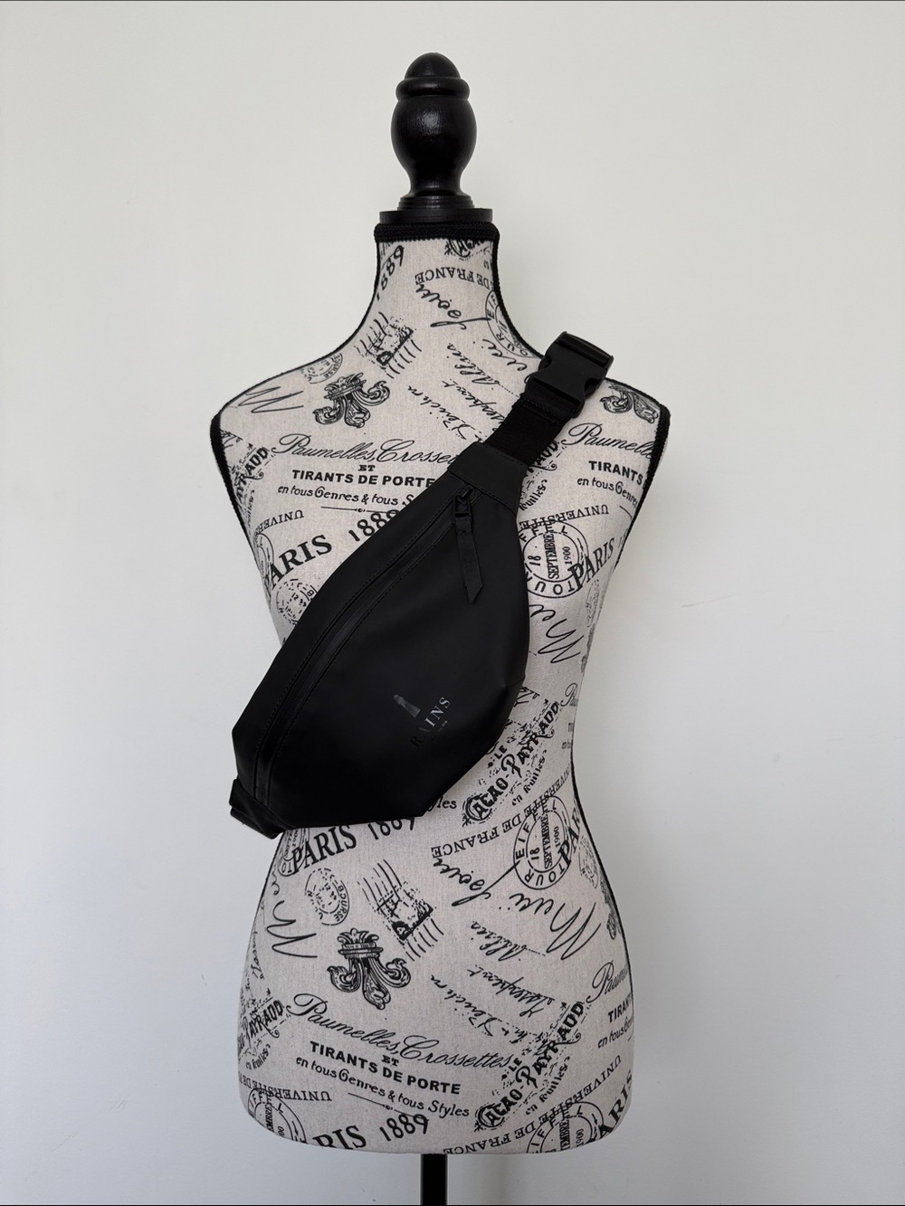RAINS 1313 Mini Bum Bag - Black